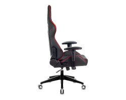 Кресло игровое Zombie VIKING 4 AERO черный/красный текстиль/эко.кожа с подголов. крестовина пластик-foto14