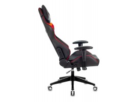 Кресло игровое Zombie VIKING 4 AERO черный/красный текстиль/эко.кожа с подголов. крестовина пластик-foto5