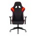 Кресло игровое Zombie VIKING 4 AERO черный/красный текстиль/эко.кожа с подголов. крестовина пластик