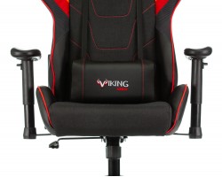 Кресло игровое Zombie VIKING 4 AERO черный/красный текстиль/эко.кожа с подголов. крестовина пластик-foto6
