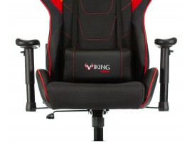 Кресло игровое Zombie VIKING 4 AERO черный/красный текстиль/эко.кожа с подголов. крестовина пластик-foto6