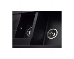 Кухонная мойка MODENA 1,5B1D BLACK KUPPERSBERG-foto3