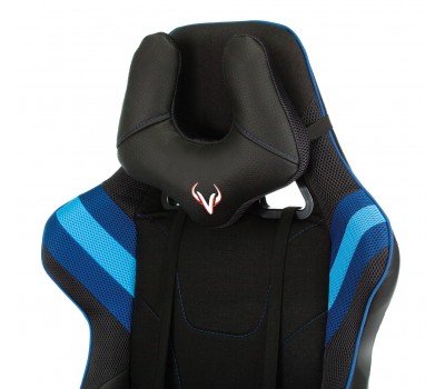 Кресло игровое Zombie VIKING 4 AERO черный/синий текстиль/эко.кожа с подголов. крестовина пластик Кресло игровое Zombie VIKING 4 AERO черный/синий текстиль/эко.кожа с подголов. крестовина пластик