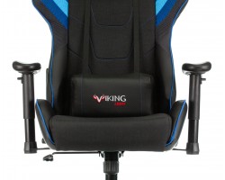 Кресло игровое Zombie VIKING 4 AERO черный/синий текстиль/эко.кожа с подголов. крестовина пластик-foto6