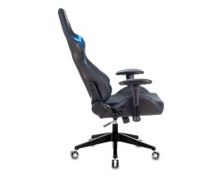 Кресло игровое Zombie VIKING 4 AERO черный/синий текстиль/эко.кожа с подголов. крестовина пластик-foto16