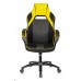 Кресло игровое Zombie VIKING 2 AERO черный/желтый текстиль/эко.кожа крестовина пластик