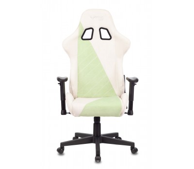 Кресло игровое Zombie VIKING X Fabric белый/зеленый с подголов. крестовина пластик Кресло игровое Zombie VIKING X Fabric белый/зеленый с подголов. крестовина пластик