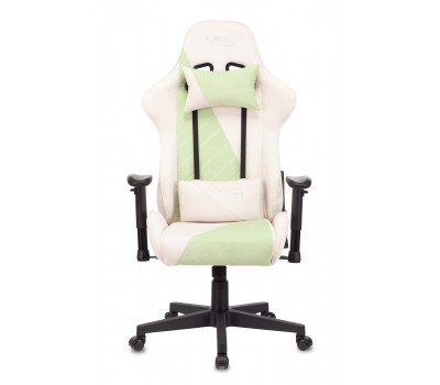 Кресло игровое Zombie VIKING X Fabric белый/зеленый с подголов. крестовина пластик Кресло игровое Zombie VIKING X Fabric белый/зеленый с подголов. крестовина пластик