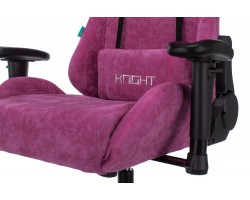 Кресло игровое Zombie VIKING KNIGHT Fabric малиновый Light-15 с подголов. крестовина металл-foto9