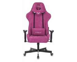 Кресло игровое Zombie VIKING KNIGHT Fabric малиновый Light-15 с подголов. крестовина металл-foto2