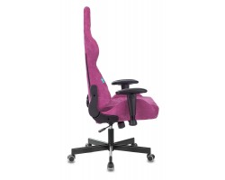Кресло игровое Zombie VIKING KNIGHT Fabric малиновый Light-15 с подголов. крестовина металл-foto16
