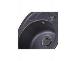 Кухонная мойка CAPRI 1B1D BLACK METAL. KUPPERSBERG-foto2