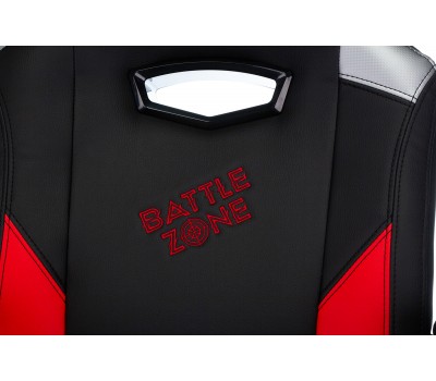 Кресло игровое Zombie HERO BATTLEZONE черный/красный эко.кожа с подголов. крестовина пластик Кресло игровое Zombie HERO BATTLEZONE черный/красный эко.кожа с подголов. крестовина пластик