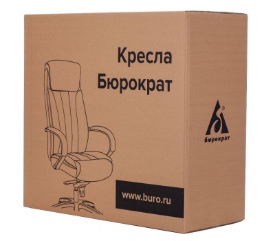 Кресло руководителя Бюрократ T-9923WALNUT слоновая кость кожа крестовина металл/дерево