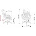 Кресло руководителя Бюрократ T-9917 коричневый рец.кожа/кожзам крестовина пластик пластик золото
