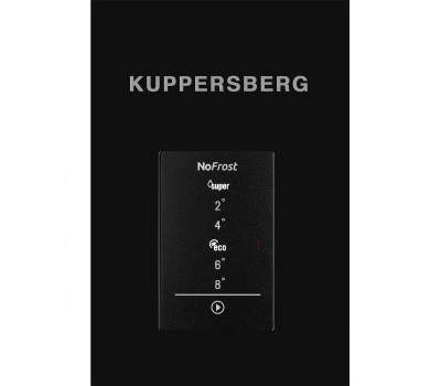 Холодильник отдельностоящий NRS 186 BK KUPPERSBERG Холодильник отдельностоящий NRS 186 BK KUPPERSBERG