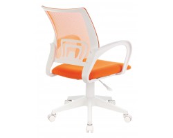 Кресло Бюрократ CH-W695NLT оранжевый TW-38-3 TW-96-1 сетка/ткань крестовина пластик пластик белый-foto4