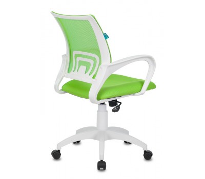 Кресло Бюрократ CH-W695N салатовый TW-03A TW-18 сетка/ткань крестовина пластик пластик белый Кресло Бюрократ CH-W695N салатовый TW-03A TW-18 сетка/ткань крестовина пластик пластик белый