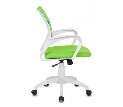 Кресло Бюрократ CH-W695N салатовый TW-03A TW-18 сетка/ткань крестовина пластик пластик белый Кресло Бюрократ CH-W695N салатовый TW-03A TW-18 сетка/ткань крестовина пластик пластик белый