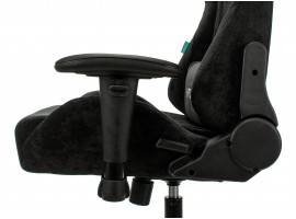 Кресло игровое Zombie VIKING KNIGHT Fabric черный Light-20 с подголов. крестовина металл-foto11
