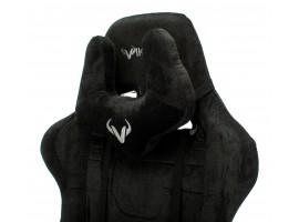 Кресло игровое Zombie VIKING KNIGHT Fabric черный Light-20 с подголов. крестовина металл-foto10