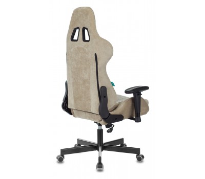 Кресло игровое Zombie VIKING KNIGHT Fabric песочный Light-21 с подголов. крестовина металл Кресло игровое Zombie VIKING KNIGHT Fabric песочный Light-21 с подголов. крестовина металл