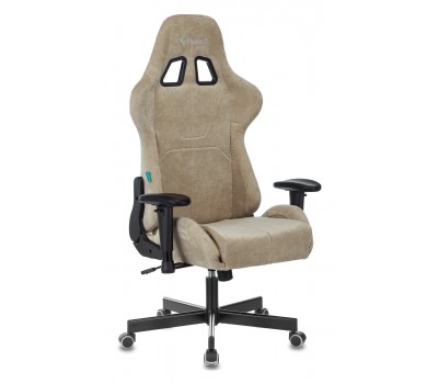 Кресло игровое Zombie VIKING KNIGHT Fabric песочный Light-21 с подголов. крестовина металл Кресло игровое Zombie VIKING KNIGHT Fabric песочный Light-21 с подголов. крестовина металл