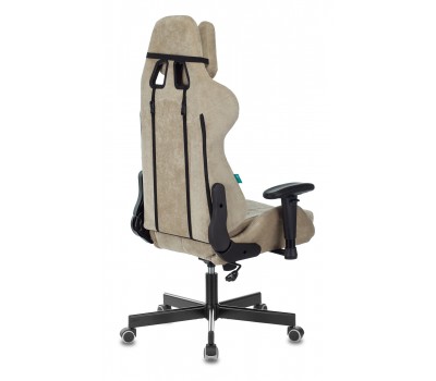 Кресло игровое Zombie VIKING KNIGHT Fabric песочный Light-21 с подголов. крестовина металл Кресло игровое Zombie VIKING KNIGHT Fabric песочный Light-21 с подголов. крестовина металл