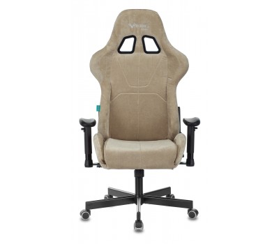 Кресло игровое Zombie VIKING KNIGHT Fabric песочный Light-21 с подголов. крестовина металл Кресло игровое Zombie VIKING KNIGHT Fabric песочный Light-21 с подголов. крестовина металл