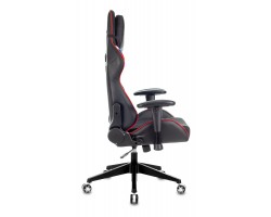 Кресло игровое Zombie VIKING 4 AERO белый/синий/красный текстиль/эко.кожа с подголов. крестовина пластик-foto3
