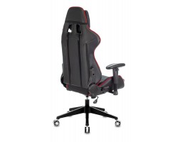 Кресло игровое Zombie VIKING 4 AERO белый/синий/красный текстиль/эко.кожа с подголов. крестовина пластик-foto4