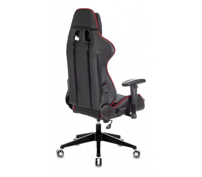 Кресло игровое Zombie VIKING 4 AERO белый/синий/красный текстиль/эко.кожа с подголов. крестовина пластик
