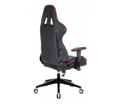 Кресло игровое Zombie VIKING 4 AERO белый/синий/красный текстиль/эко.кожа с подголов. крестовина пластик