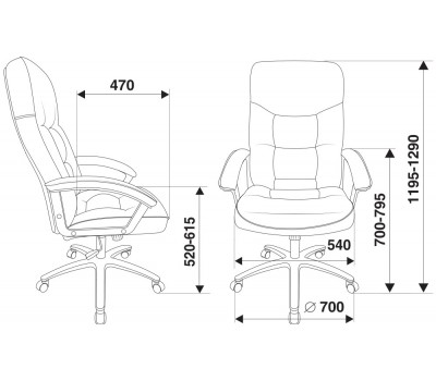 Кресло руководителя Бюрократ T-9908AXSN-AB черный кожа крестовина металл хром Кресло руководителя Бюрократ T-9908AXSN-AB черный кожа крестовина металл хром
