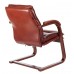 Кресло Бюрократ T-9927WALNUT-AV светло-коричневый Leather Eichel кожа полозья дерево