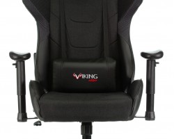 Кресло игровое Zombie VIKING 4 AERO Edition черный текстиль/эко.кожа с подголов. крестовина пластик-foto6