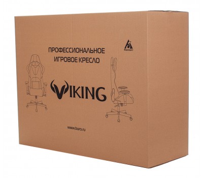 Кресло игровое Zombie VIKING-11 черный/синий текстиль/эко.кожа крестовина пластик