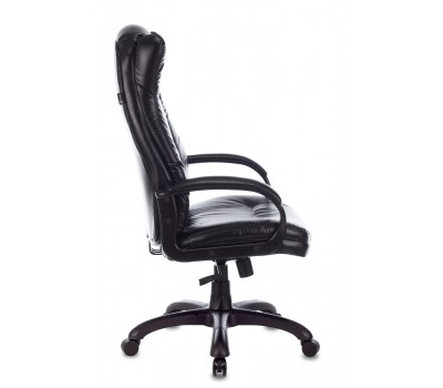 Кресло руководителя Бюрократ CH-879N черный Leather Venge Black эко.кожа крестовина пластик Кресло руководителя Бюрократ CH-879N черный Leather Venge Black эко.кожа крестовина пластик