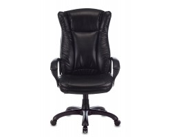Кресло руководителя Бюрократ CH-879N черный Leather Venge Black эко.кожа крестовина пластик-foto2