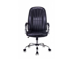 Кресло руководителя Бюрократ T-898SL черный Leather Venge Black эко.кожа крестовина металл хром-foto2