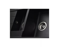 Кухонная мойка MODENA 1,5B1D BLACK METALLIC KUPPERSBERG-foto3