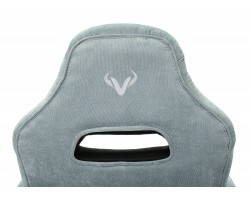 Кресло игровое Zombie VIKING 6 KNIGHT Fabric голубой с подголов. крестовина металл-foto12