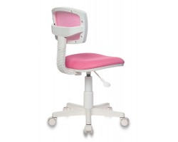 Кресло детское Бюрократ CH-W299 розовый TW-06A TW-13A сетка/ткань крестовина пластик пластик белый-foto4