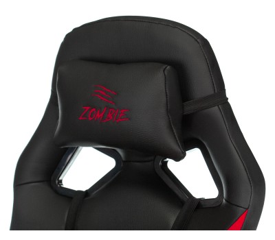 Кресло игровое Zombie DRIVER черный/красный эко.кожа с подголов. крестовина пластик Кресло игровое Zombie DRIVER черный/красный эко.кожа с подголов. крестовина пластик