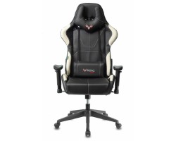 Кресло игровое Zombie VIKING 5 AERO черный/белый эко.кожа с подголов. крестовина пластик-foto2