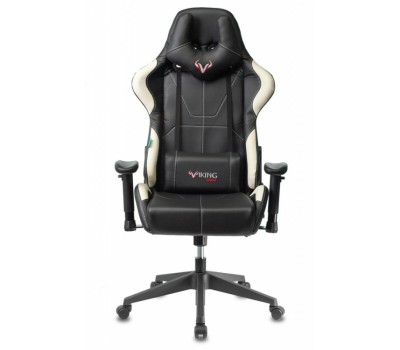 Кресло игровое Zombie VIKING 5 AERO черный/белый эко.кожа с подголов. крестовина пластик Кресло игровое Zombie VIKING 5 AERO черный/белый эко.кожа с подголов. крестовина пластик