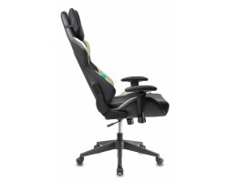 Кресло игровое Zombie VIKING 5 AERO черный/белый эко.кожа с подголов. крестовина пластик-foto5