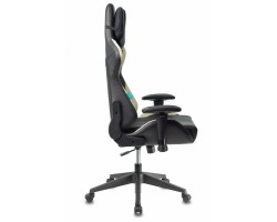 Кресло игровое Zombie VIKING 5 AERO черный/белый эко.кожа с подголов. крестовина пластик-foto3
