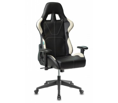 Кресло игровое Zombie VIKING 5 AERO черный/белый эко.кожа с подголов. крестовина пластик Кресло игровое Zombie VIKING 5 AERO черный/белый эко.кожа с подголов. крестовина пластик