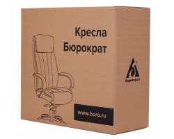 Кресло руководителя Бюрократ T-9923WALNUT светло-коричневый Leather Eichel кожа крестовина металл/дерево-foto5
